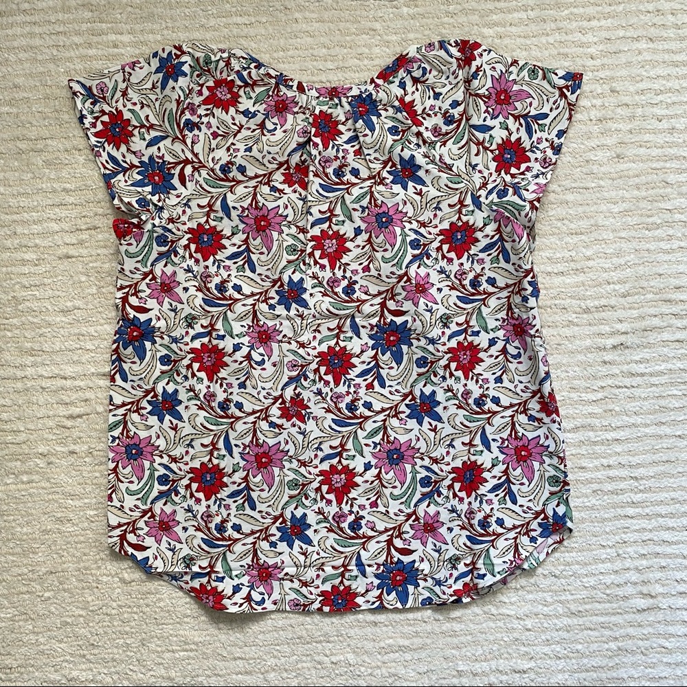 NWT Loft Spring Bloom tunic top - Picture 11 of 12